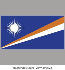 Marshall Islands Flag, Flag of Marshall Islands