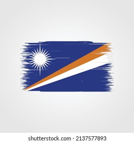 Ataques con la bandera de las Islas Marshall. Bandera nacional