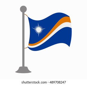 marshall islands flag mast