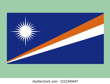 marshall islands flag vector,marshall islands flag