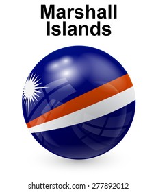 bandera oficial de las islas marshall