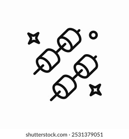 Marshmallow bq Symbol, Vektorgrafik
