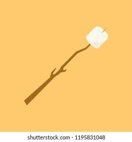 marshmallow cartoon vector. symbol. logo design.