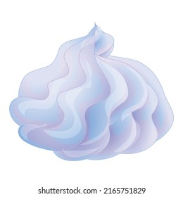 Marshmallow icon cartoon vector. Cream cake. Ice creme