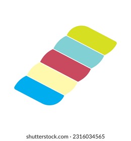 Marshmallow icon vector illustration trendy design