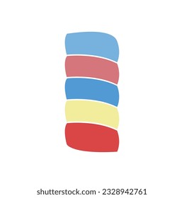 Marshmallow icon vector illustration trendy design