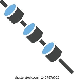Marshmallow icon vector image. Suitable for mobile application web application and print media.