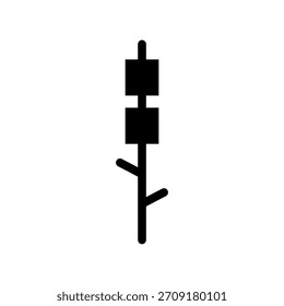 Ilustração de design de símbolo de vetor de ícone Marshmallow