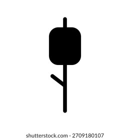 Ilustración de diseño de símbolo de Vector de ícono de malvavisco