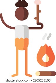 marshmallow isolated design element stock illustration. Vector on a white background