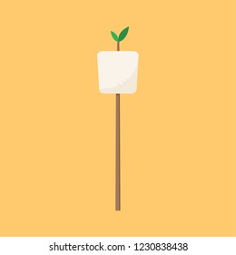 marshmallow logo design. symbol.