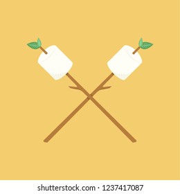 marshmallow logo design. symbol.