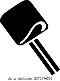 Marshmallow on stick line icon, outline vector sign, linear style sign, symbol, vector, art