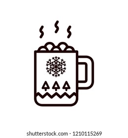 Marshmallow vector icon