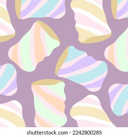 Marshmallow wallpaper background. Vector Illustration. 