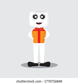 Marshmellow funny illustrations you can use for emoticons, icons, mascots and others.