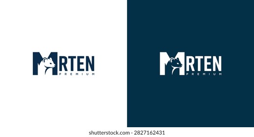 Marten Logo with Hidden Marten Typography