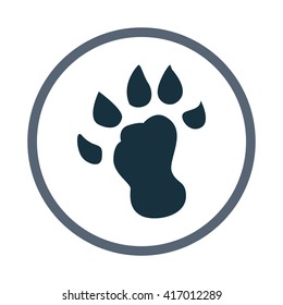 Marten paw print icon