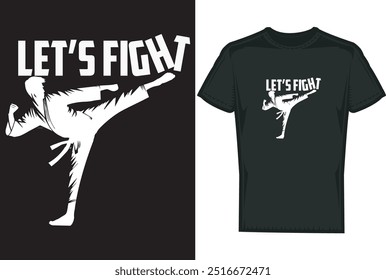 Martial Art T-Shirt Design