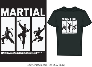 Martial Art T-Shirt Design