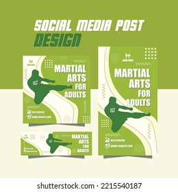 Martial Arts Flyer Template Or Karate Kids Flyer Design