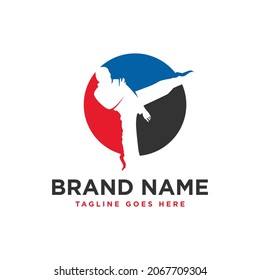 martial arts inspiration illustration logo design