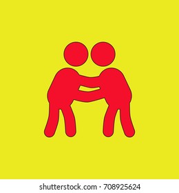 Martial Arts Judo Karate Fight Athletes Sportsman Games. Sporting Championship People Competition. Sport Infographic Martial Arts Judo Karate Fight events Vector Image