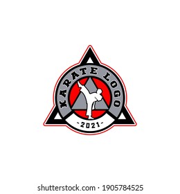 Martial Arts Karate Logo Template Vector