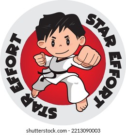 Martial Arts Kids appreciation sticker