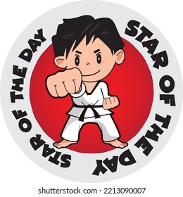 Martial Arts Kids appreciation sticker