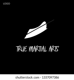 Martial arts logo template