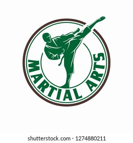 Martial Arts Logo Vector