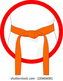 Martial Arts Orange Belt