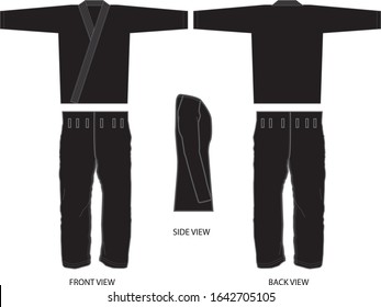 Martial Arts Uniform Fashion  Template