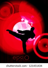 Martial arts vector