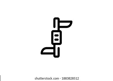 Martial Outline Icon - Blade