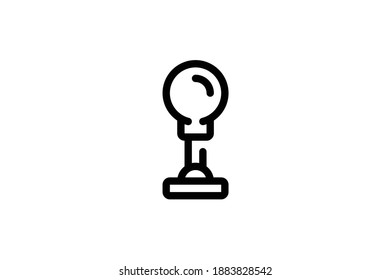 Martial Outline Icon - Handle