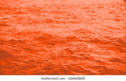 Martian Landscape Background - Vector
