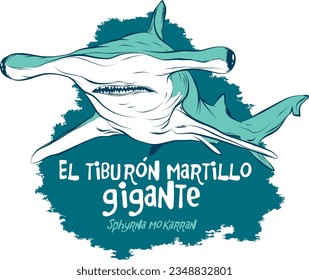 tiburón martillo gigante (Sphyrna mokarran) 