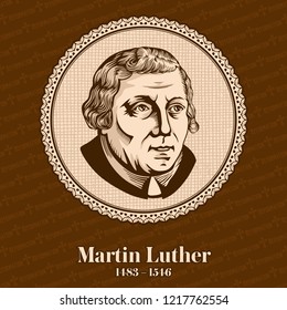 Martin Luther (1483 – 1546) was a German professor of theology, composer, priest, monk, and a seminal figure in the Protestant Reformation. Christian figure.