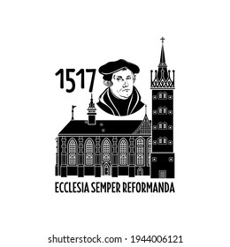 Martin Luther. 95 tesis de la reforma de la iglesia. Wittenberg 1517.