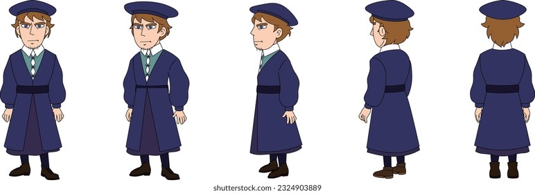 Martin Luther and a collection of images related to the Reformation