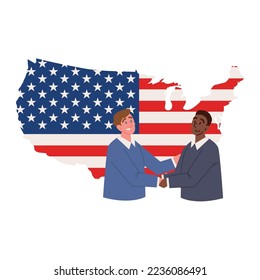 Martin Luther King Day america festive