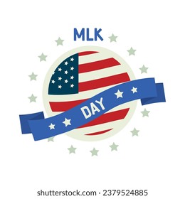 martin luther king day american illustration