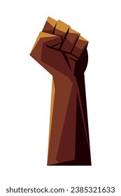 martin luther king day fist illustration