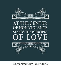 Martin Luther King Day Poster. Vector background