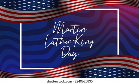 Martin Luther king day themed design, perfect for posters, backgrounds, social media posts etc