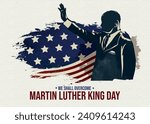 martin luther king jr. day, Illustration of MLK day - Martin Luther King Jr