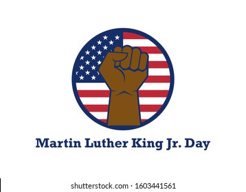 Martin Luther King Jr Day Vector Stock Vector (Royalty Free) 1603441561