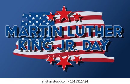 Martin Luther King Jr Day. background design. Vector illustration EPS 10.